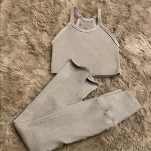 COPY - 🌺free people High waist ribbed happiness r…